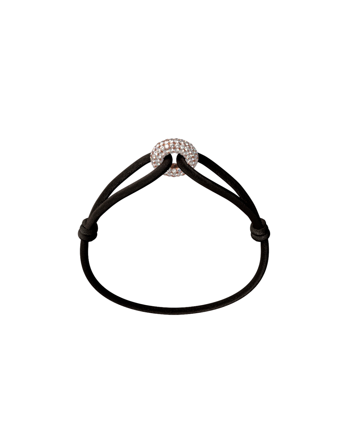 Rose Soho Pave Cord Bracelet