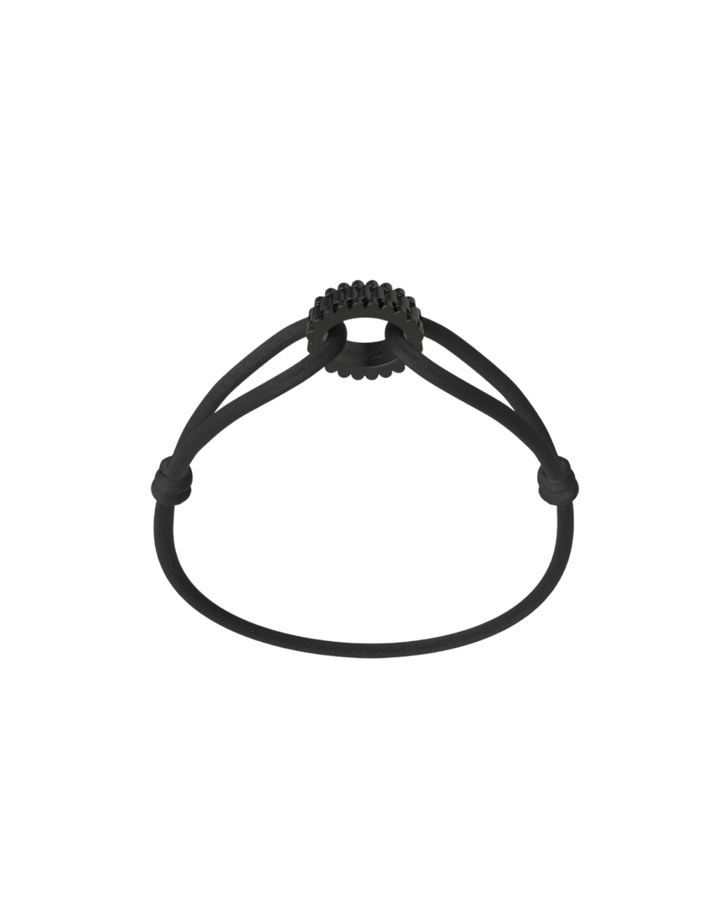 Carbon Regent Cord Bracelet