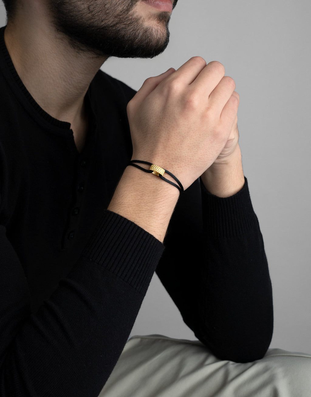 Golden Regent Cord Bracelet