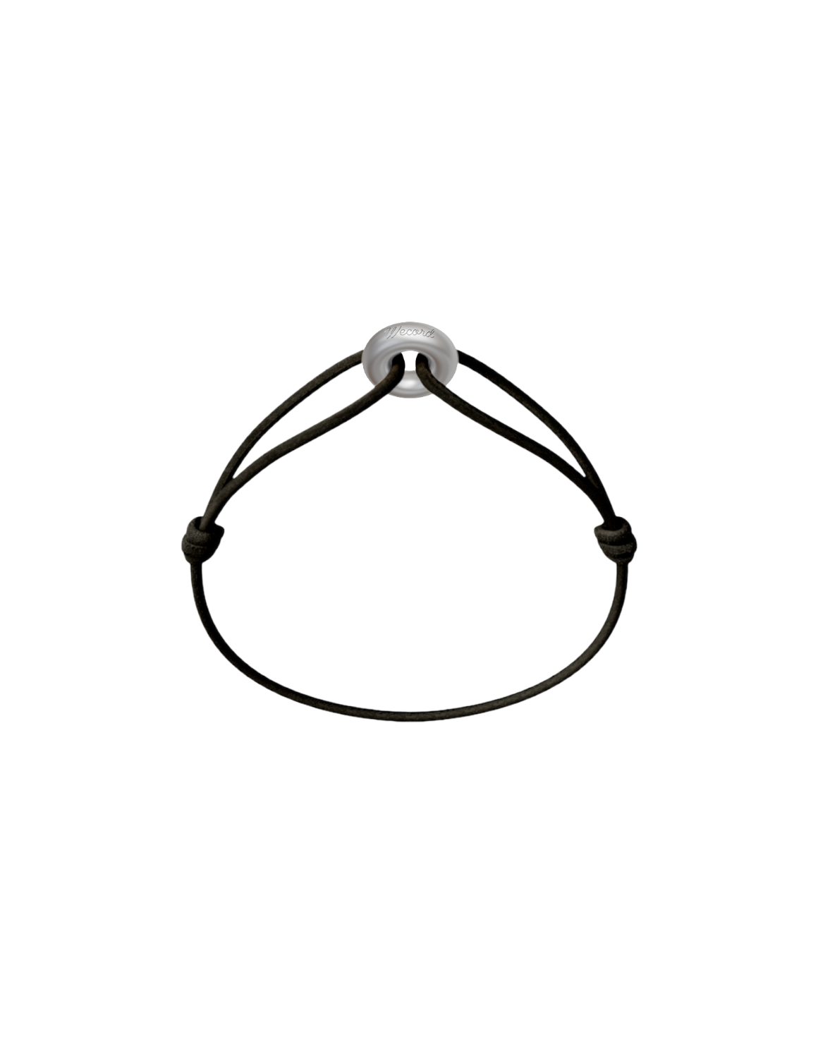 Mini Silver Soho Matte Cord Bracelet