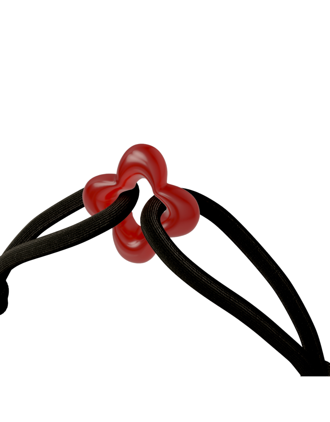 Red Clover Cord Bracelet with Carnelian