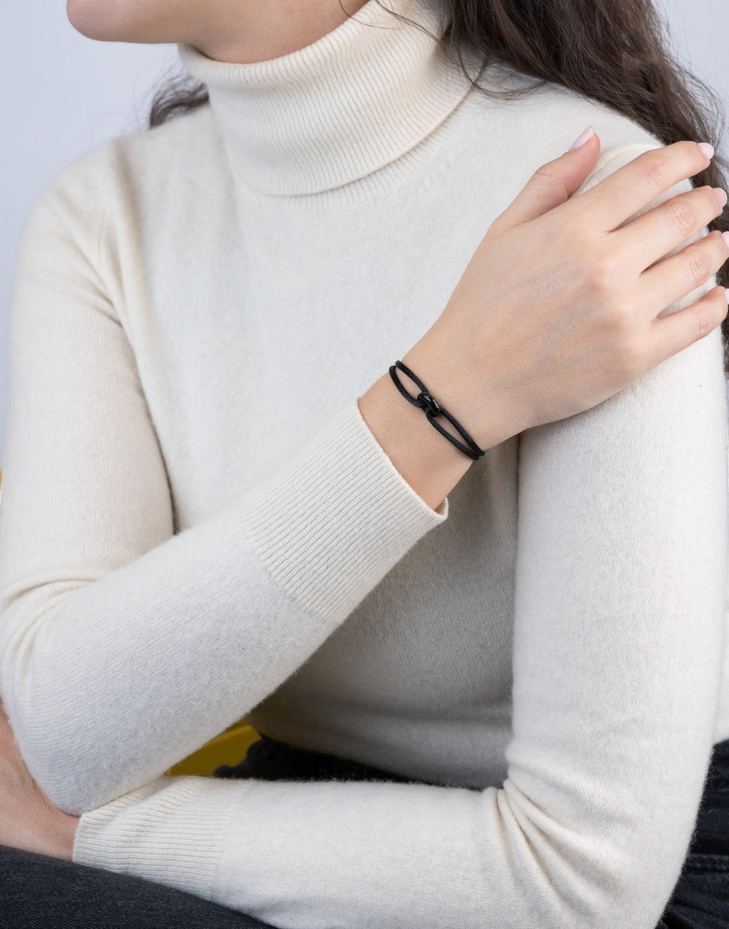 Black Onyx Cord Bracelet