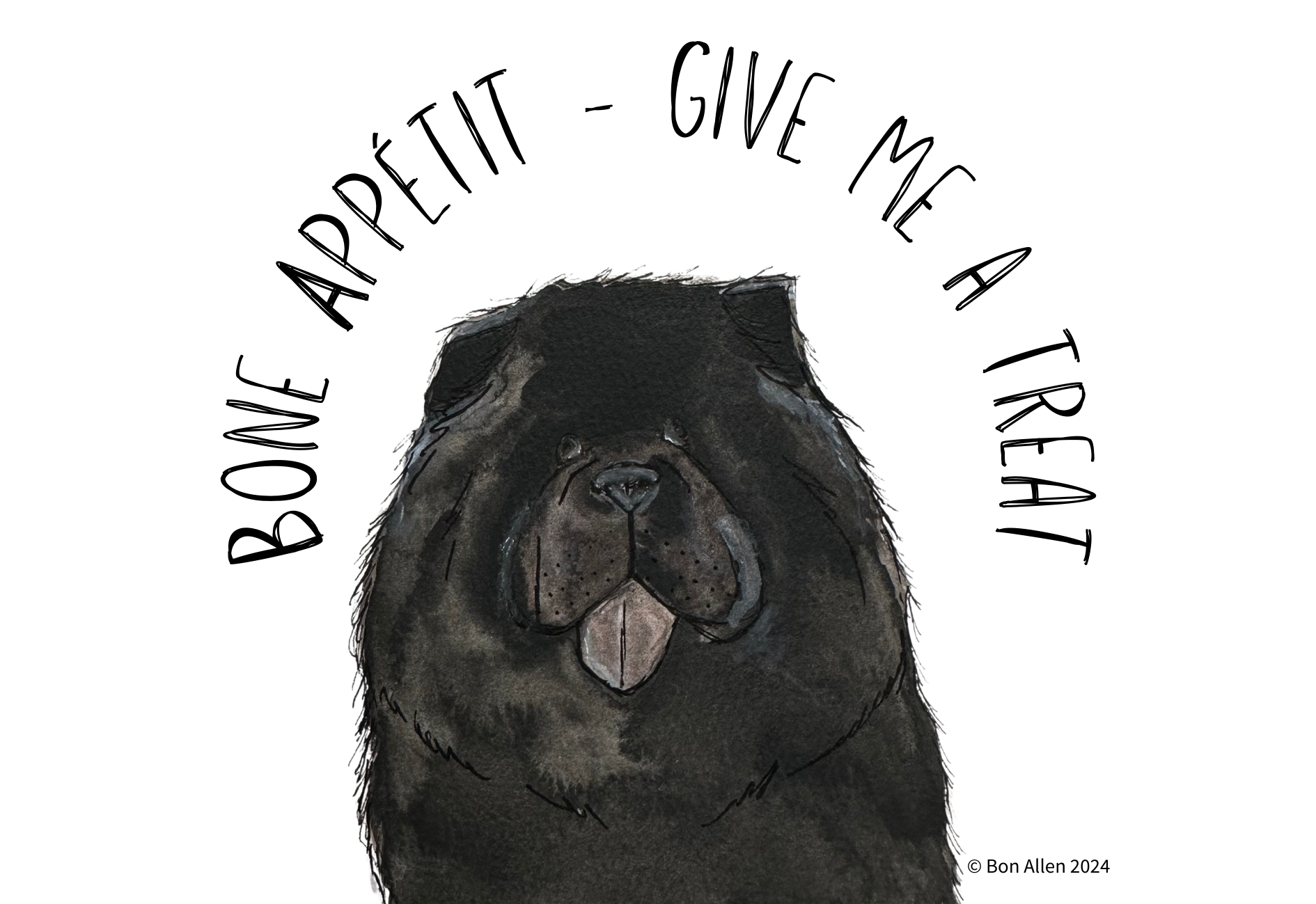 Chow Chow Treat Jar with Wooden Lid