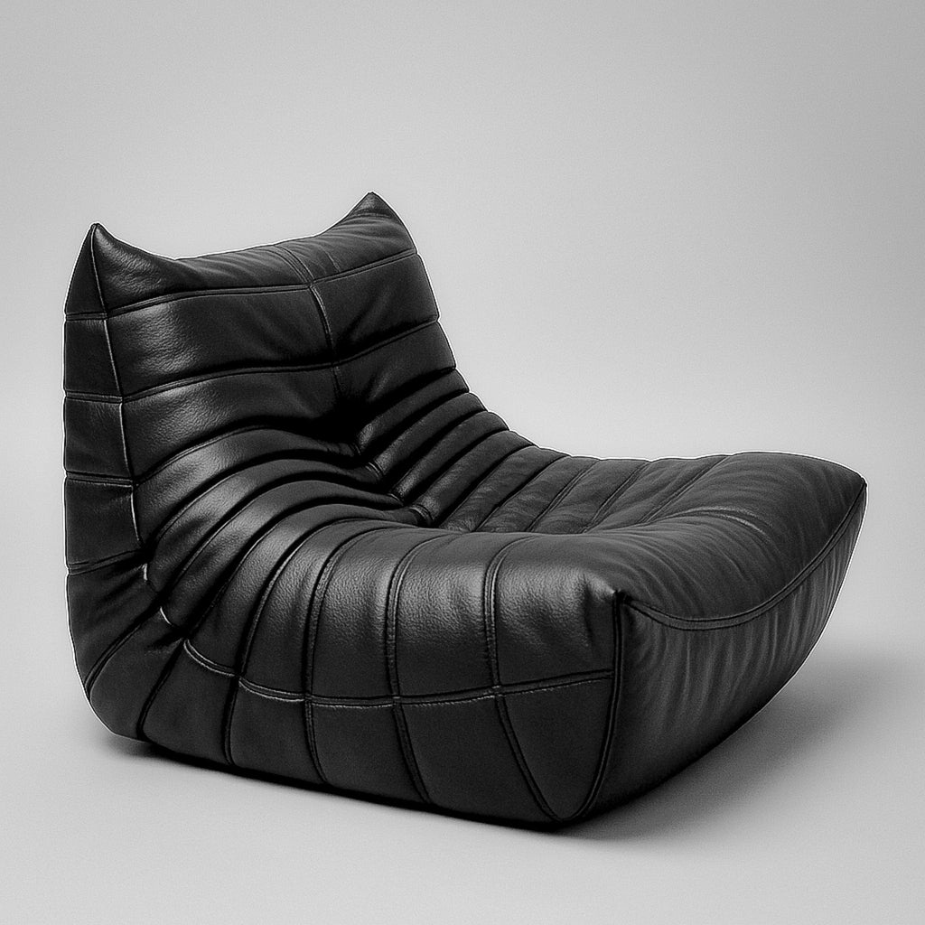 Caterpillar Lounger Chair in Premium Suede