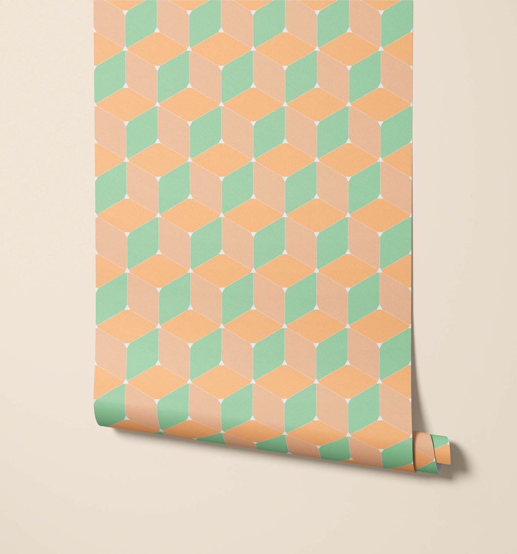 Blok Geometric Wallpaper