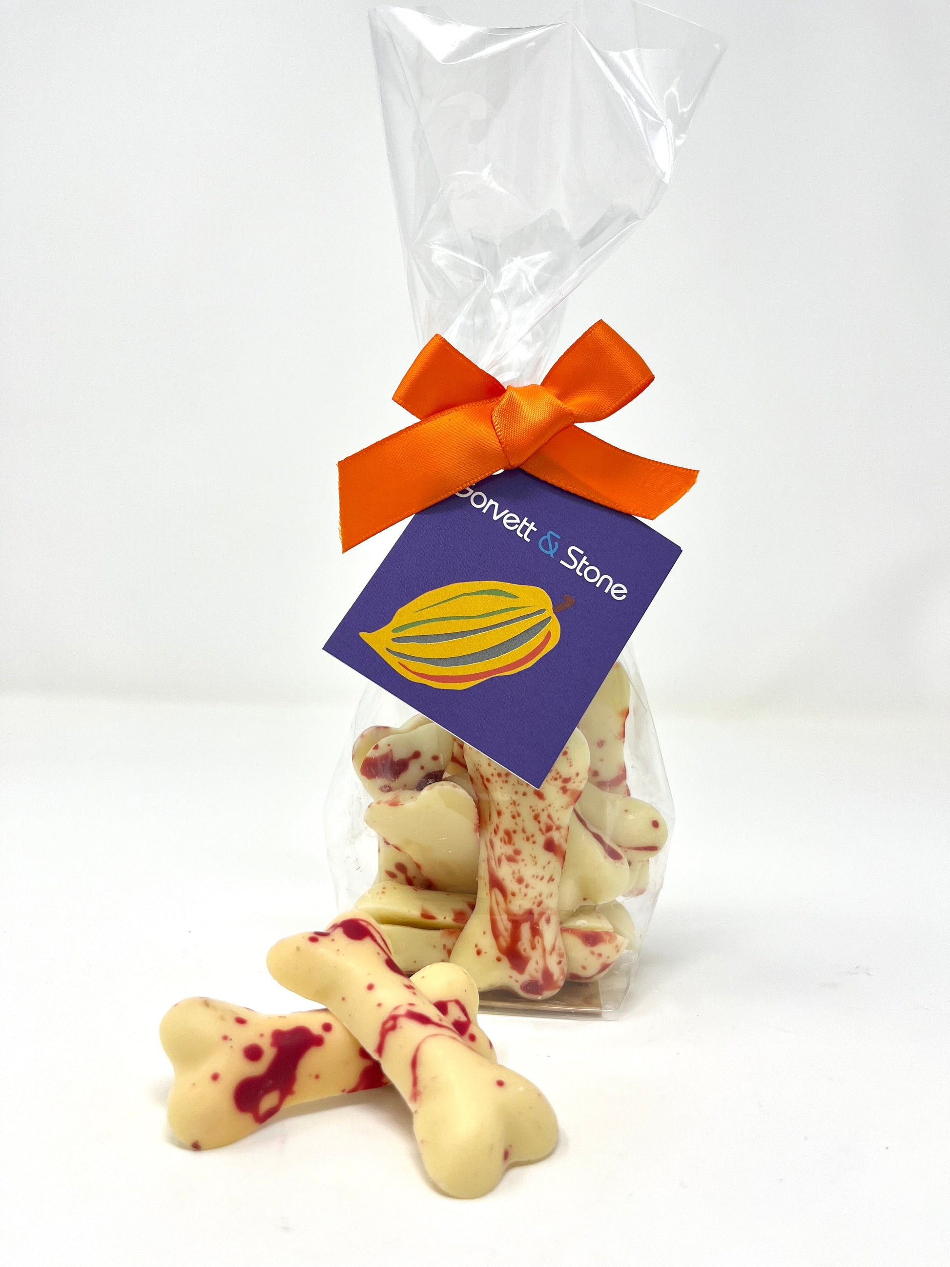 White Chocolate Bloody Bones Halloween Treats