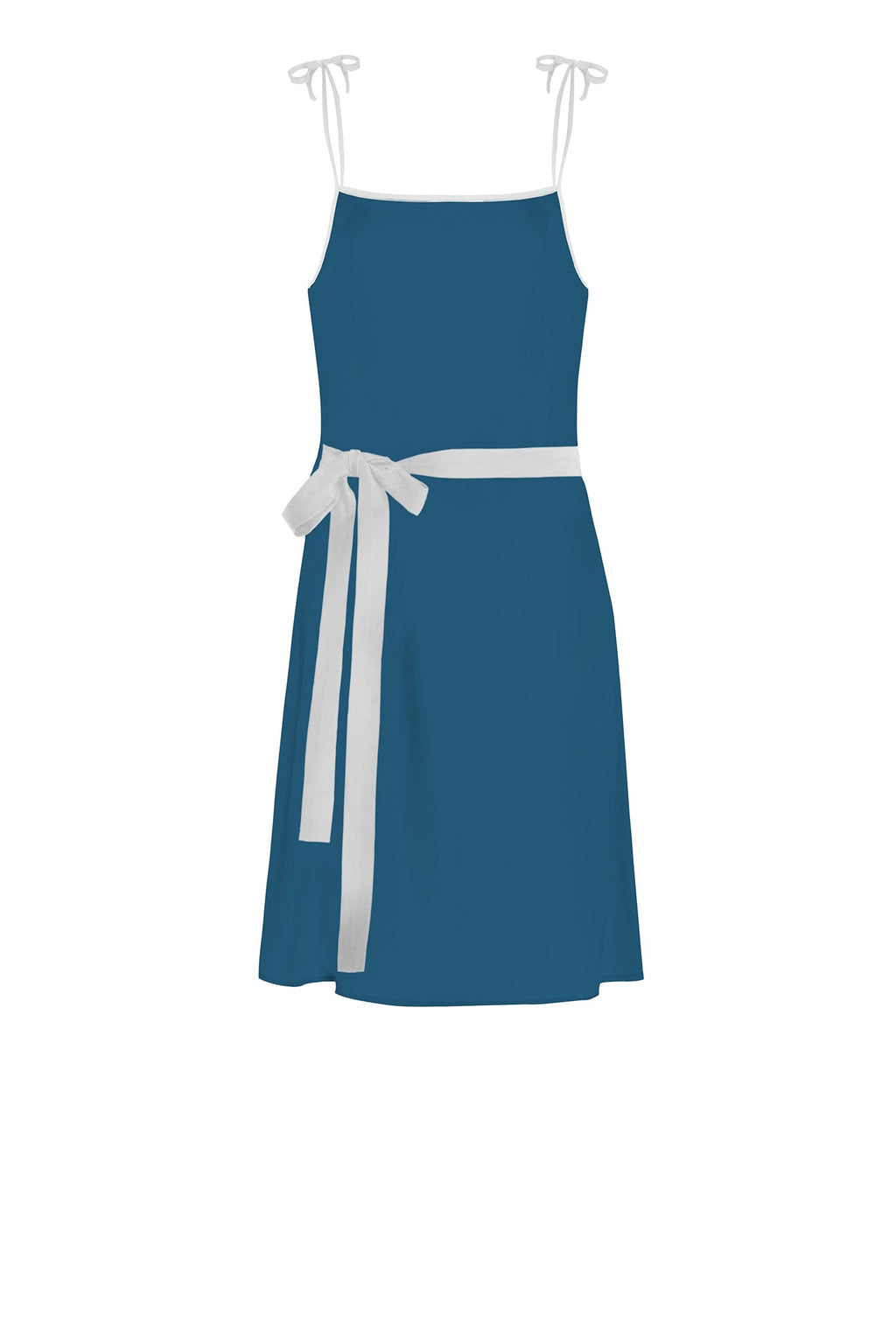 Sky Slip Dress in Vegan Silk