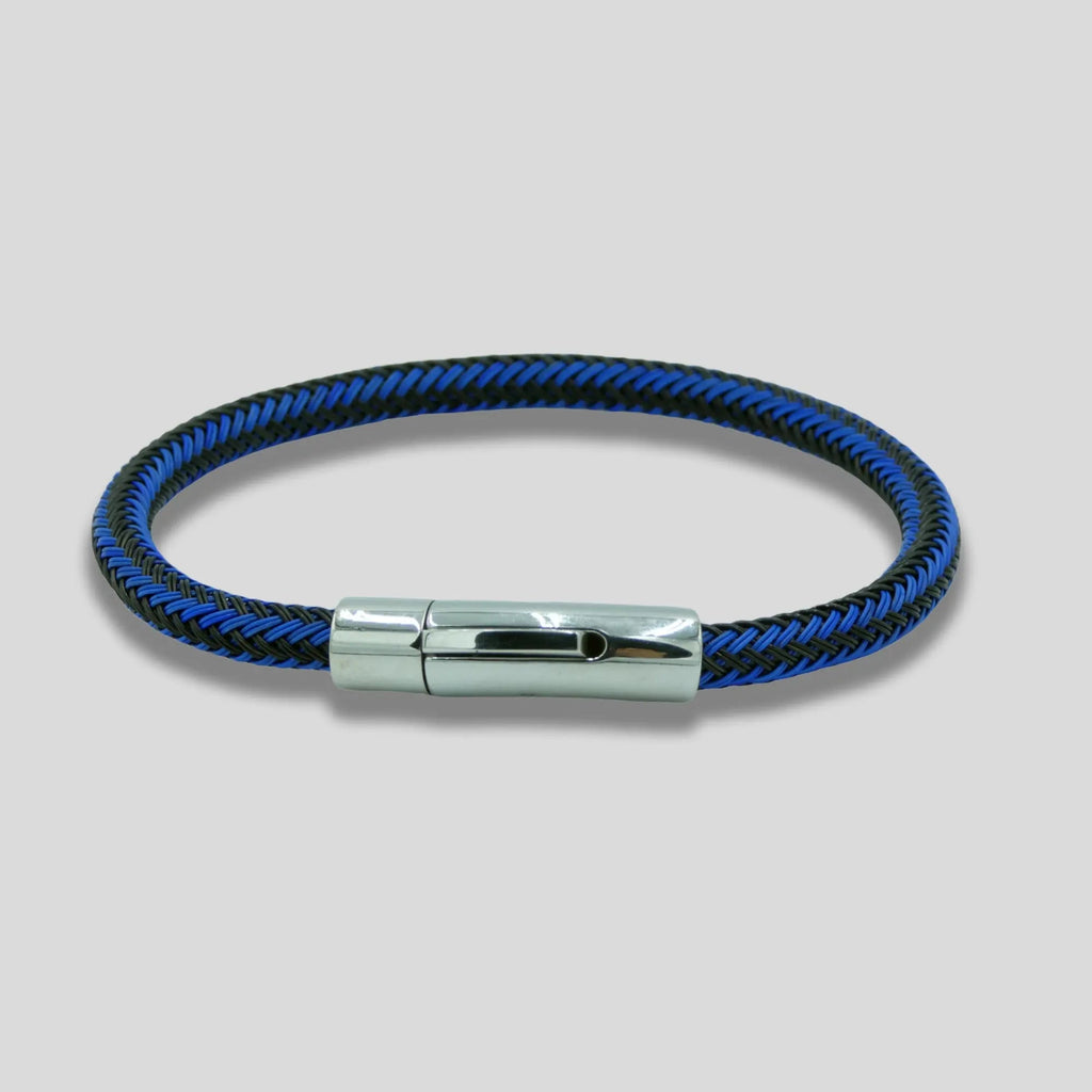 Blue Nylon Bracelet