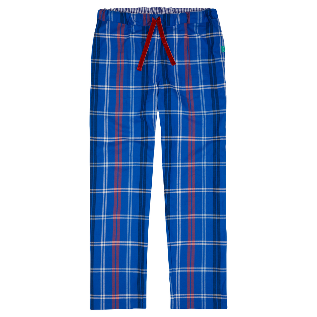 Men's Blue Whale Loungers in Organic Cotton