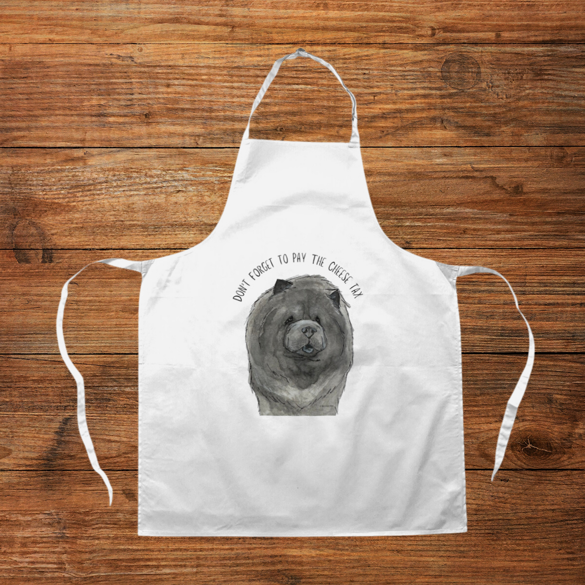 Blue Chow Chow Apron for the Kitchen