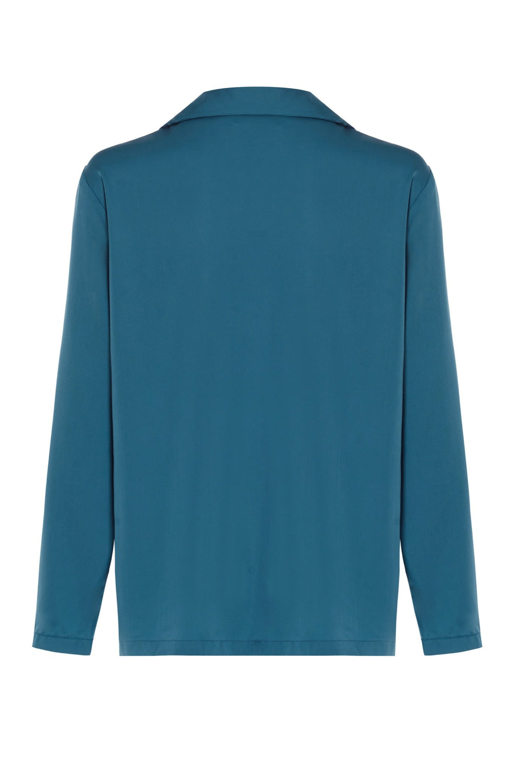 Sky Unisex Long Sleeve Shirt in Vegan Silk