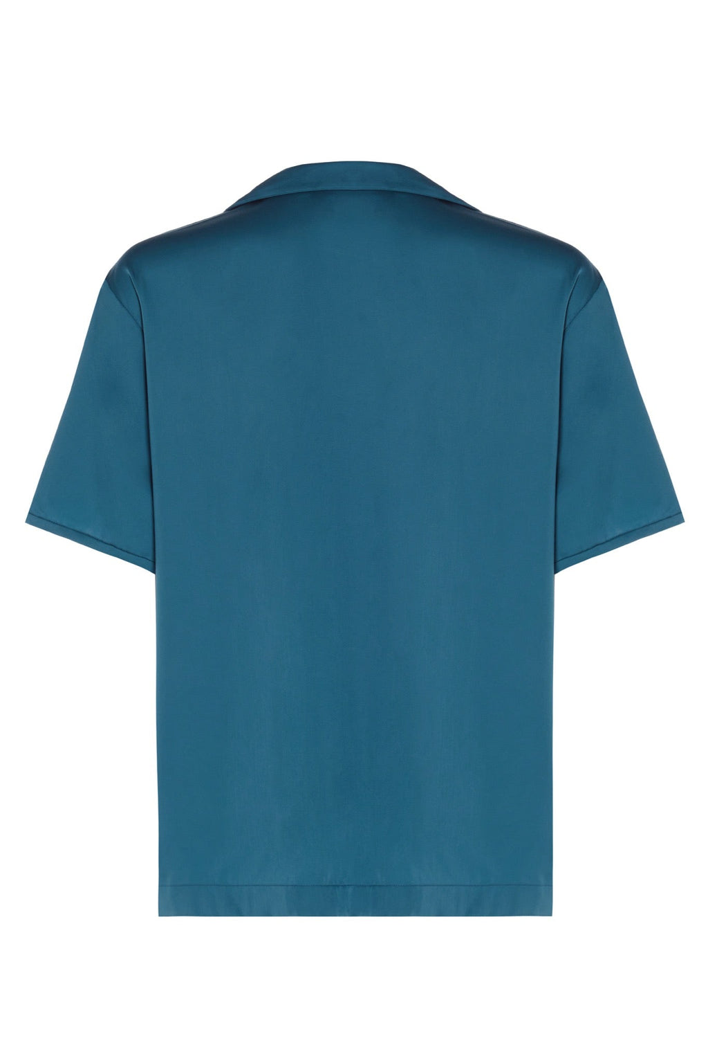 Sky Unisex Short Sleeve Top in Vegan Silk
