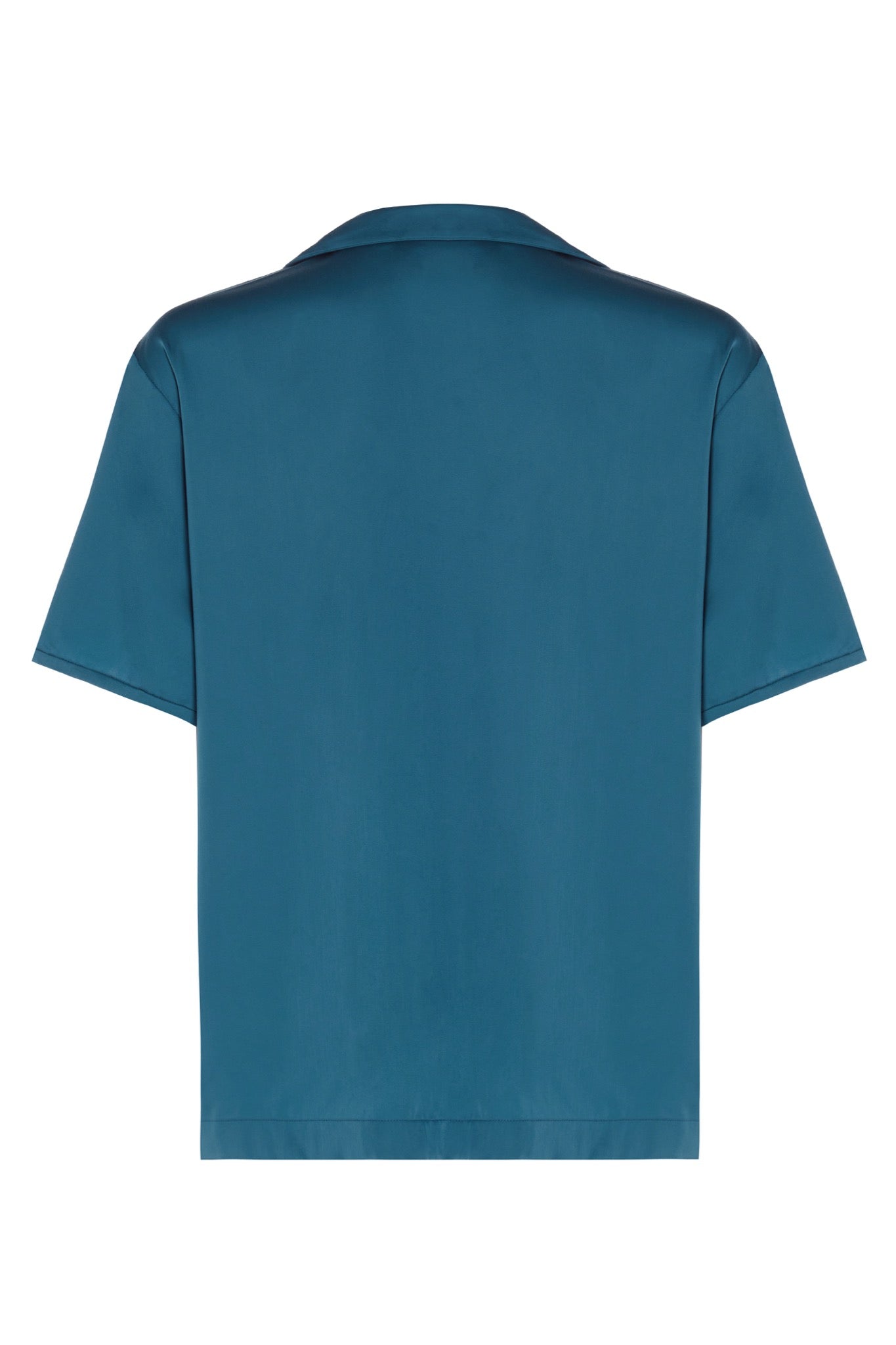 Sky Unisex Short Sleeve Top in Vegan Silk