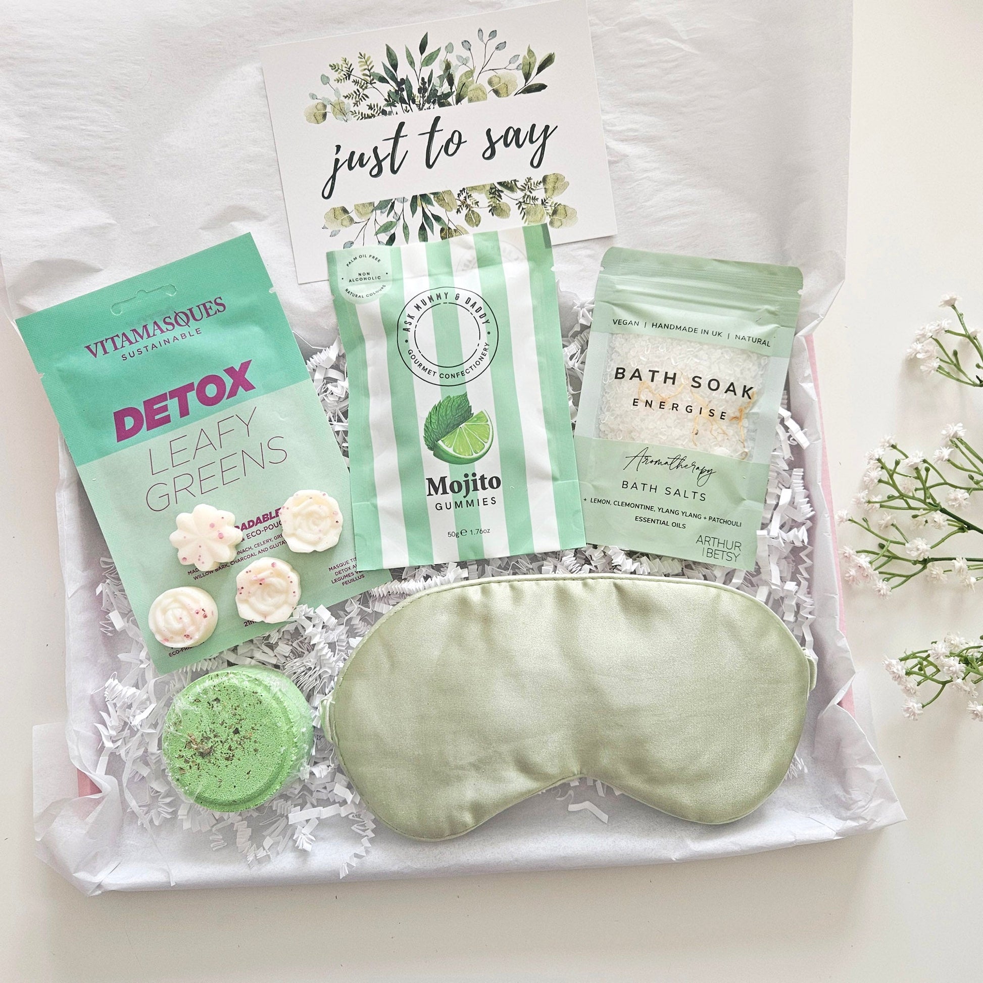 Botanical Bliss Pamper Gift Box for Her