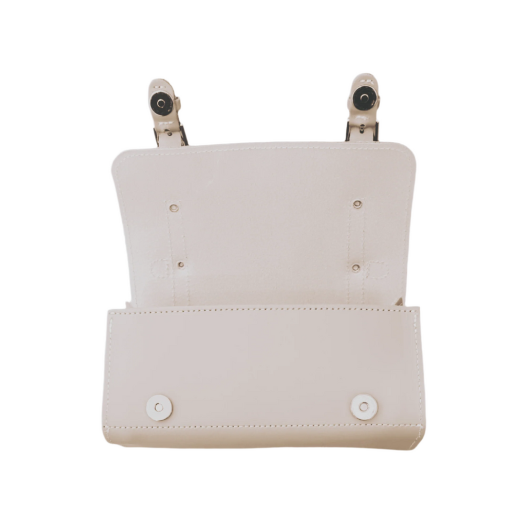 Handmade Leather Bowler Bag in Cherry Blossom - Pre-order Jan 2026 Delivery