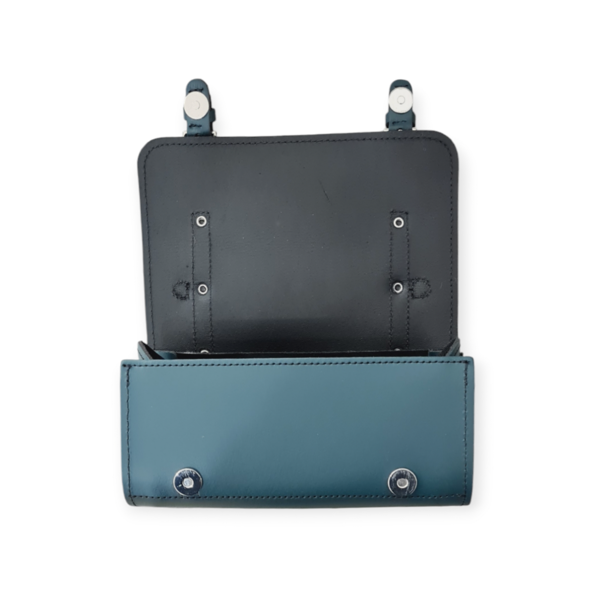 Handmade Leather Bowler Bag in Pine