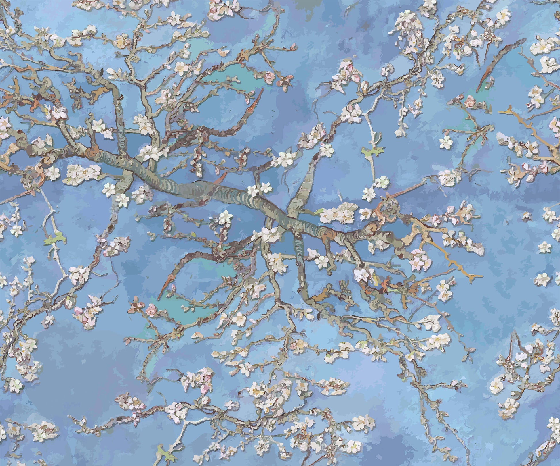 Almond Blossom Wallpaper