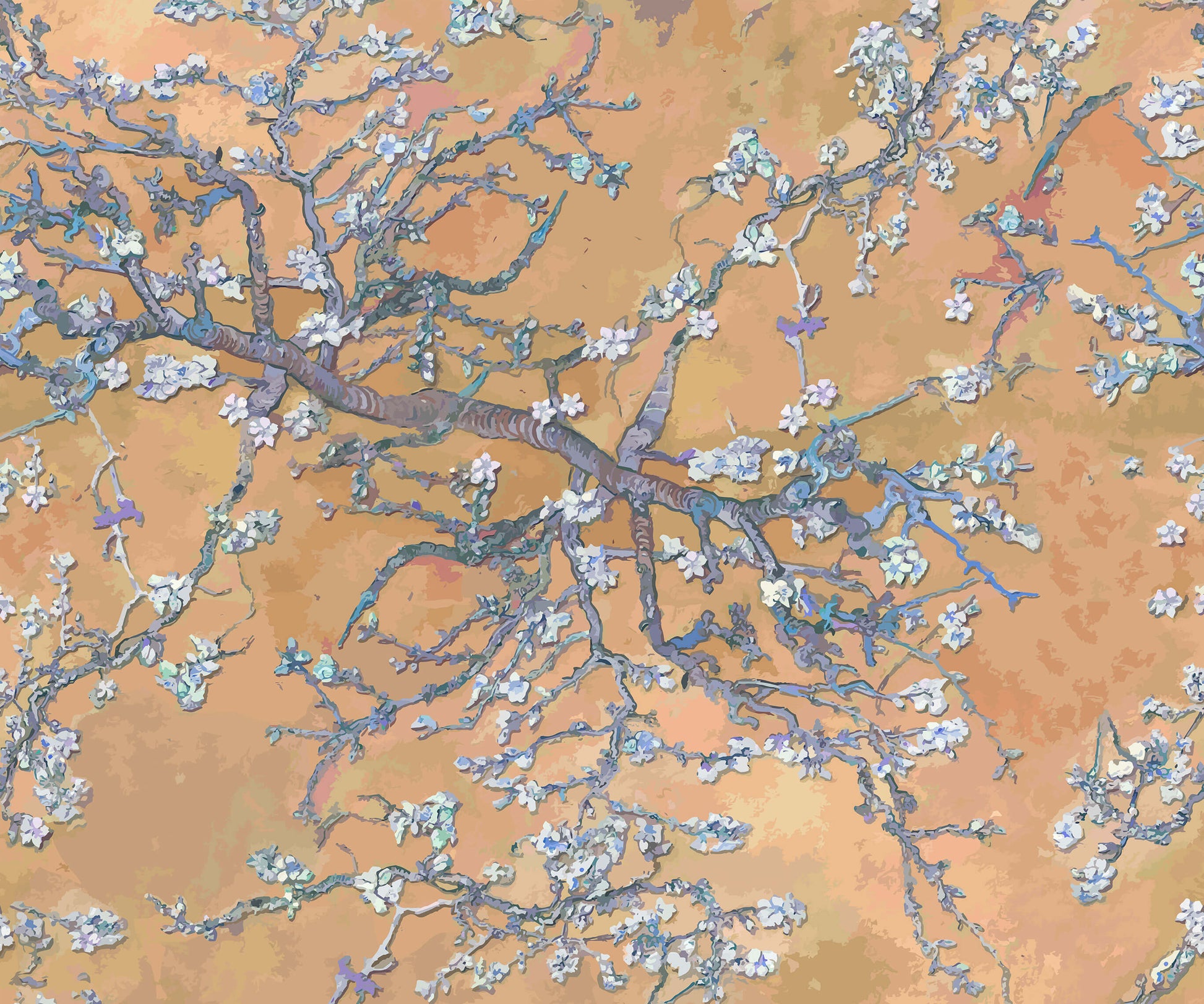 Almond Blossom Wallpaper