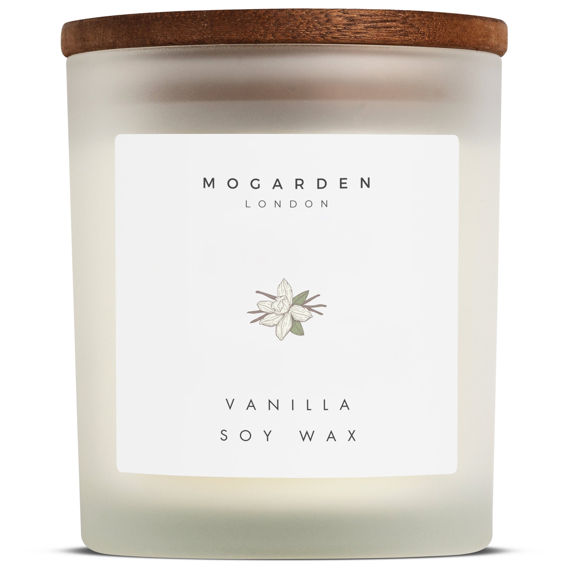 Natural Soy Vanilla Amber Candle 220g