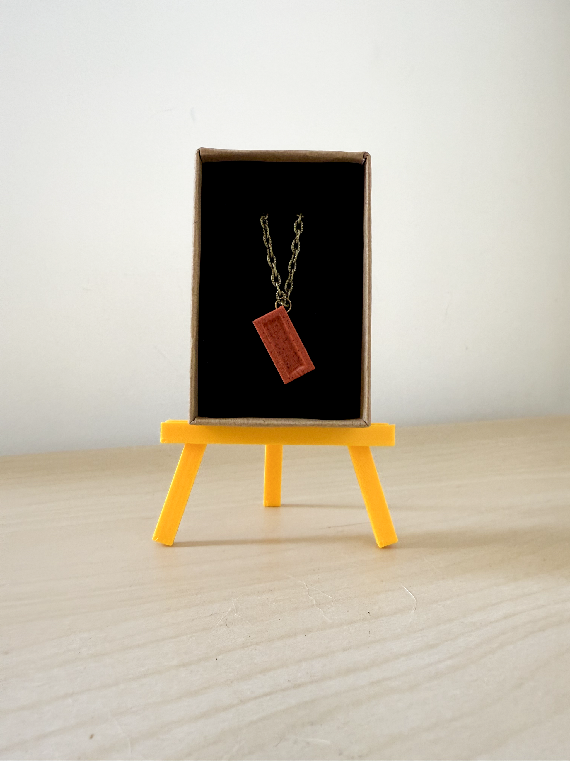 Brick Necklace Pendant