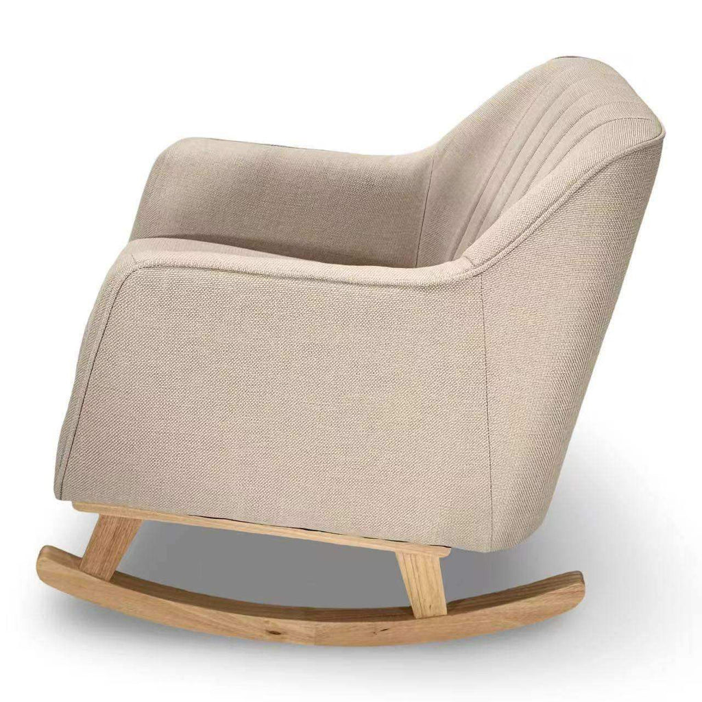 Nursing Chair in Natural Oak