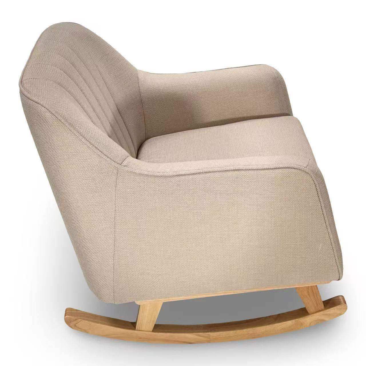 Nursing Chair in Natural Oak