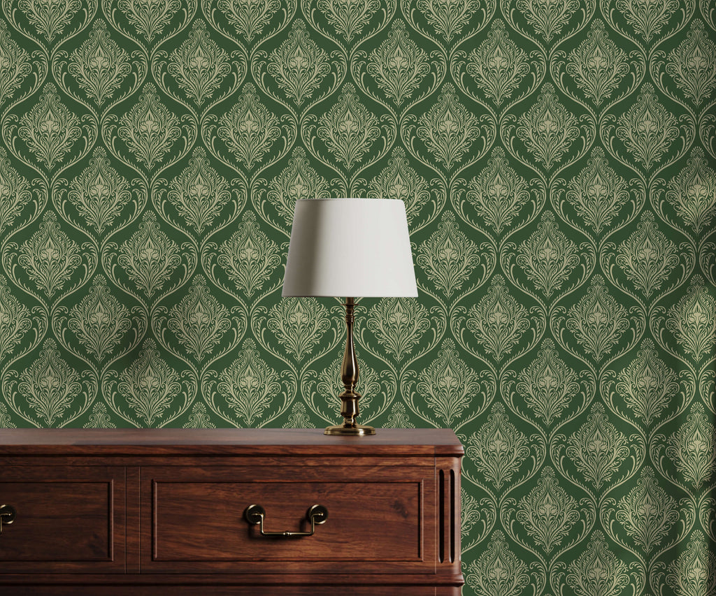 Classic Damask Wallpaper