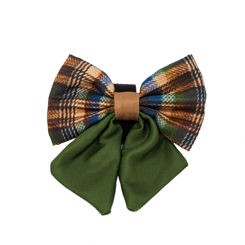 Oak Forest Plaid Dog Harness for Small Breeds