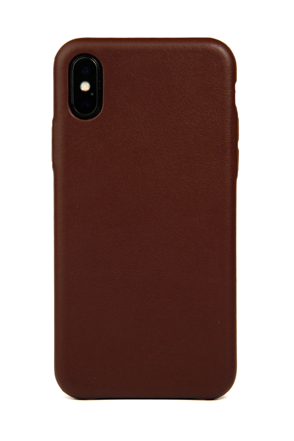 Brown Leather iPhone X Case
