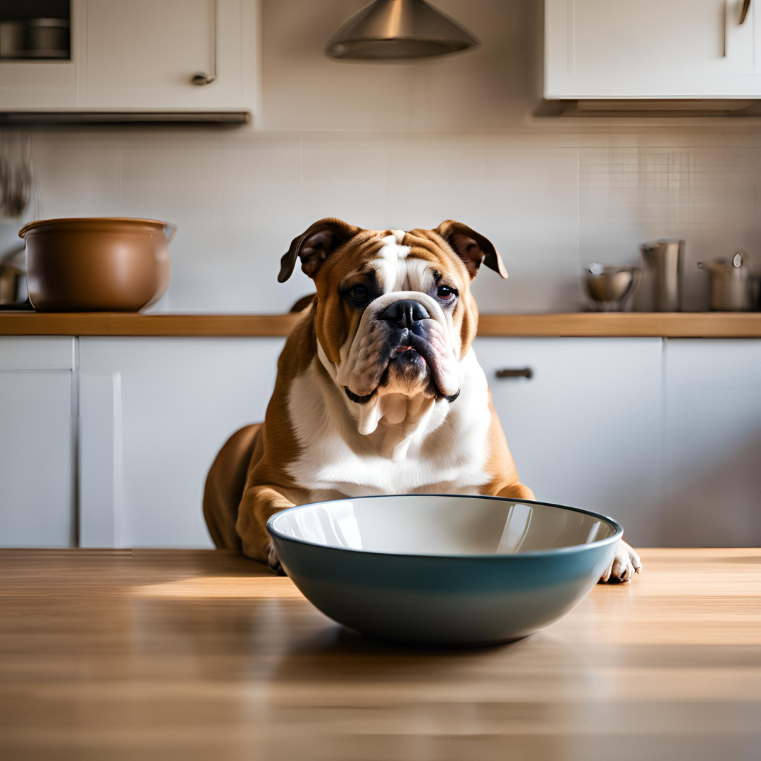 Bulldog Bowl Mat I Swear It Wasn't Full