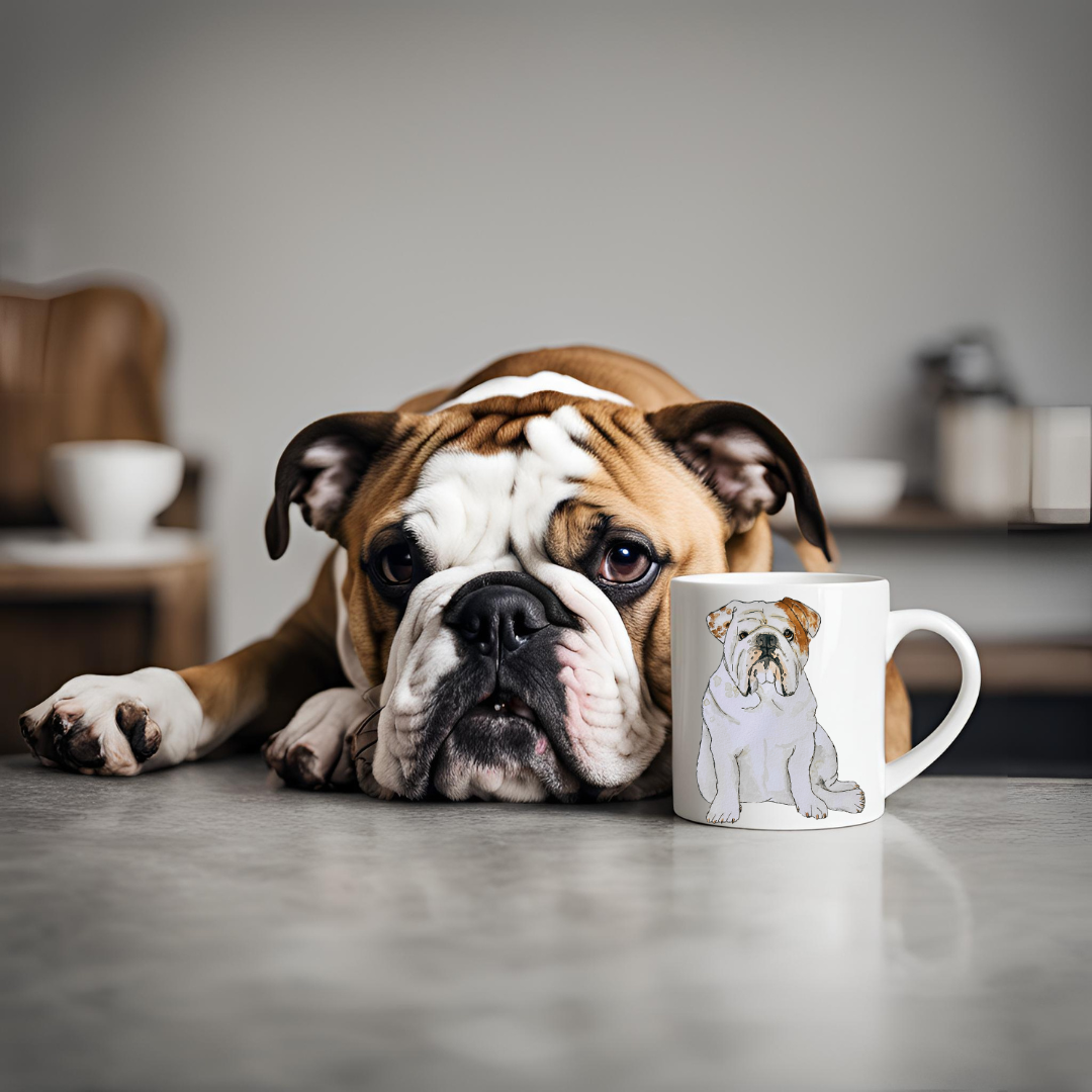 Bulldog Surveillance Ceramic Mug