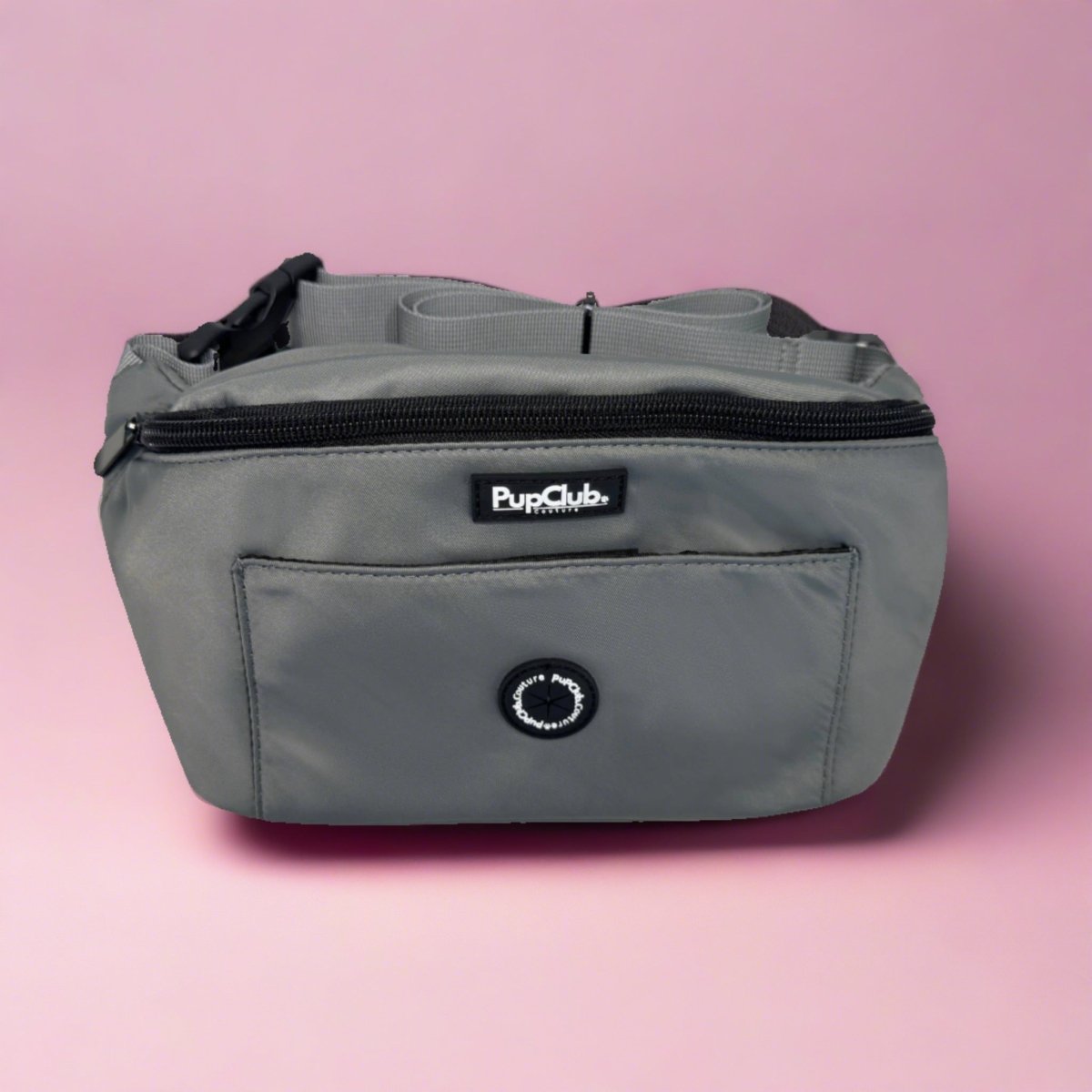Dog Walking Bum Bag in Grey