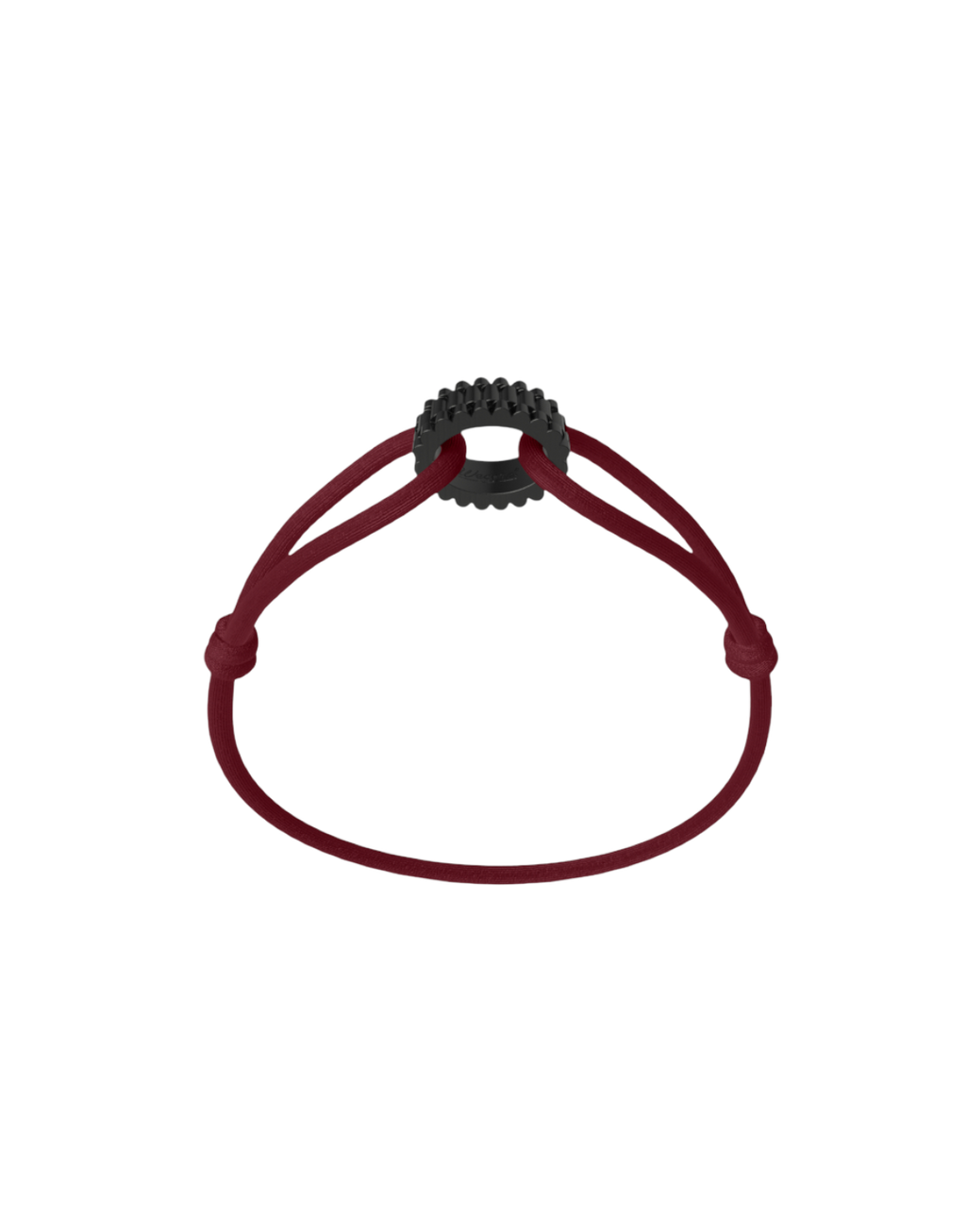 Carbon Regent Cord Bracelet