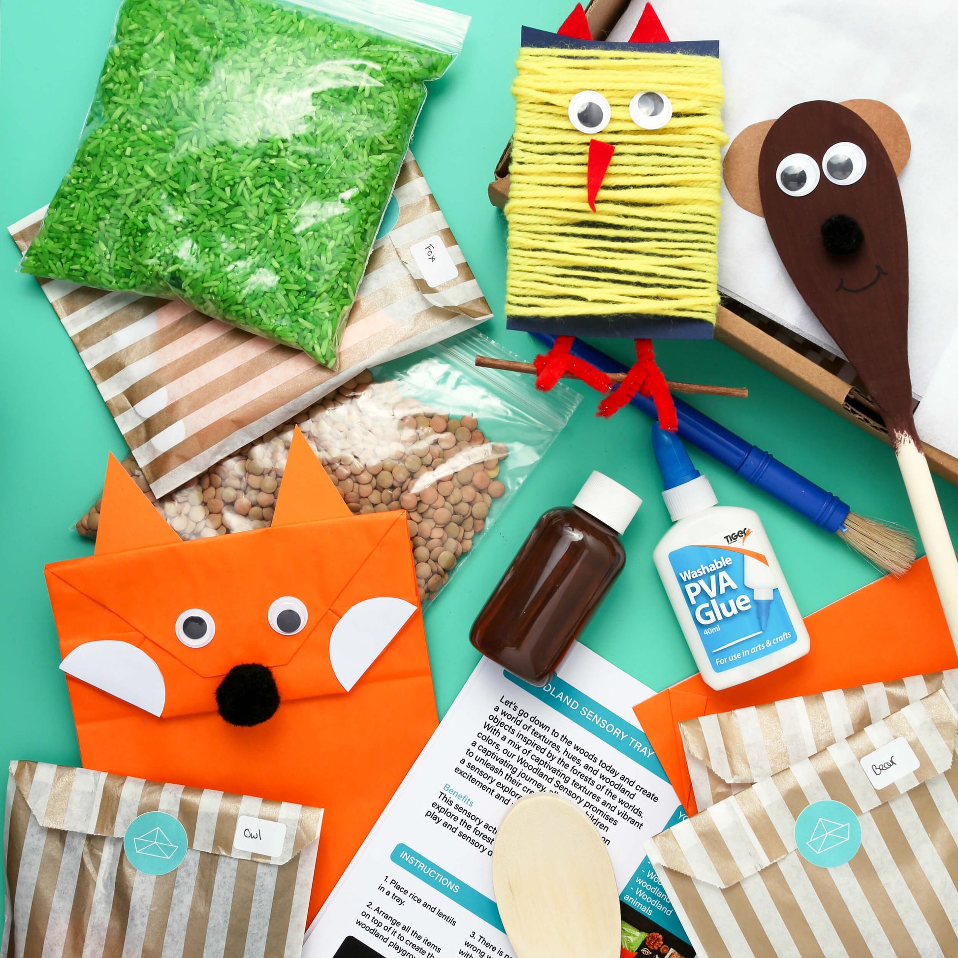 Monthly Kids Activity Craft Subscription Box