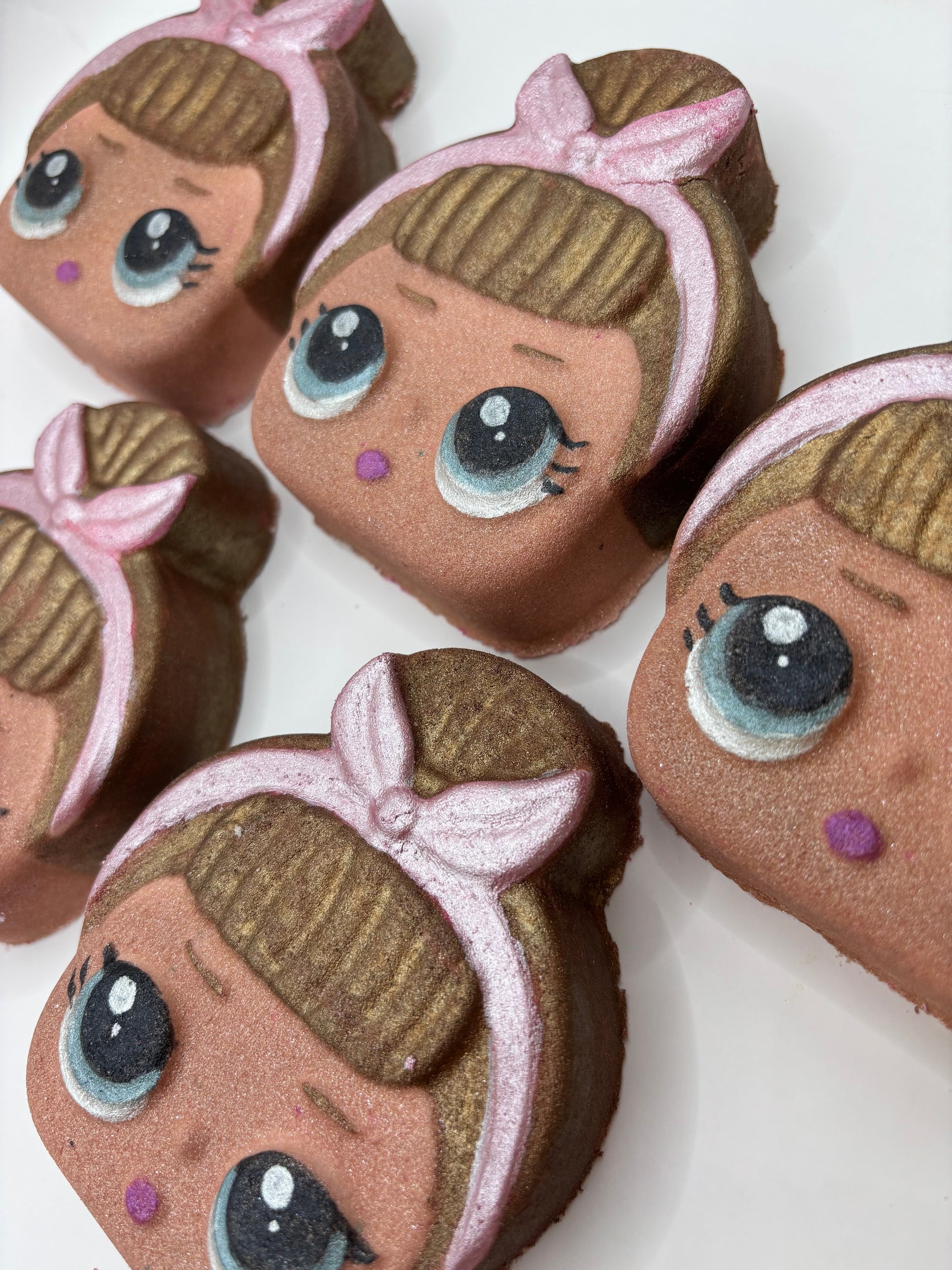 Fancy Bath Bomb with Sweet Almond Oil