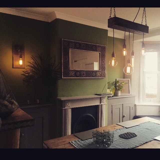 Oak Beam Chandelier Bespoke Made to Order