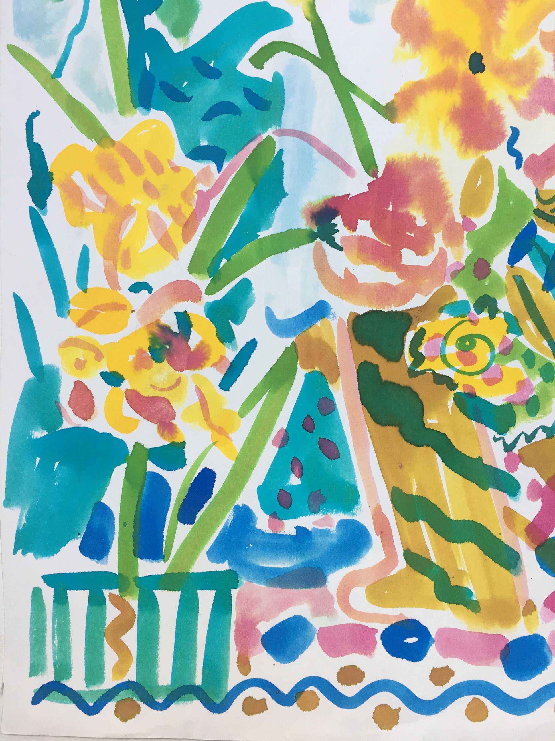 Expressive Watercolour Painting