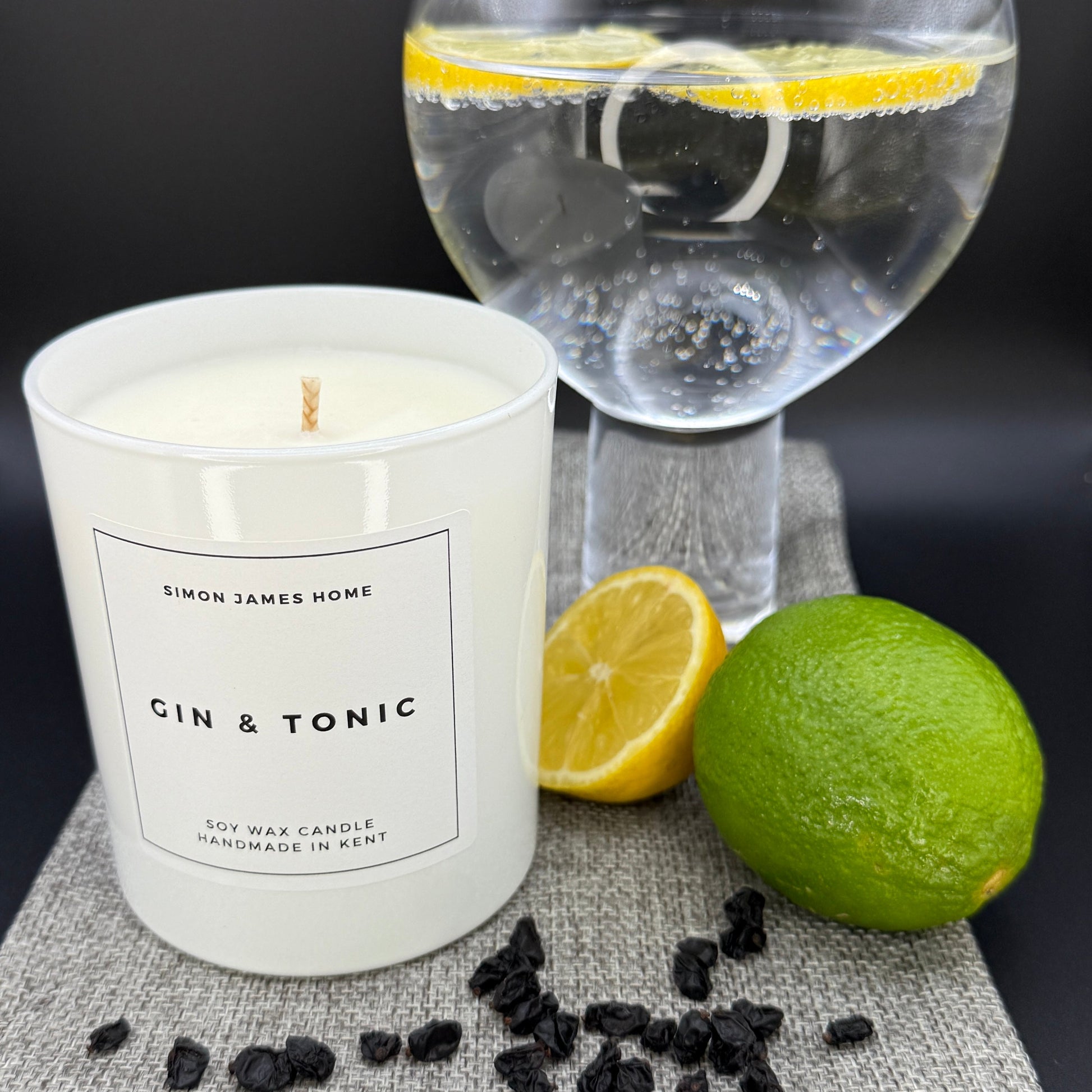 Gin and Tonic Handmade Soy Wax Candle