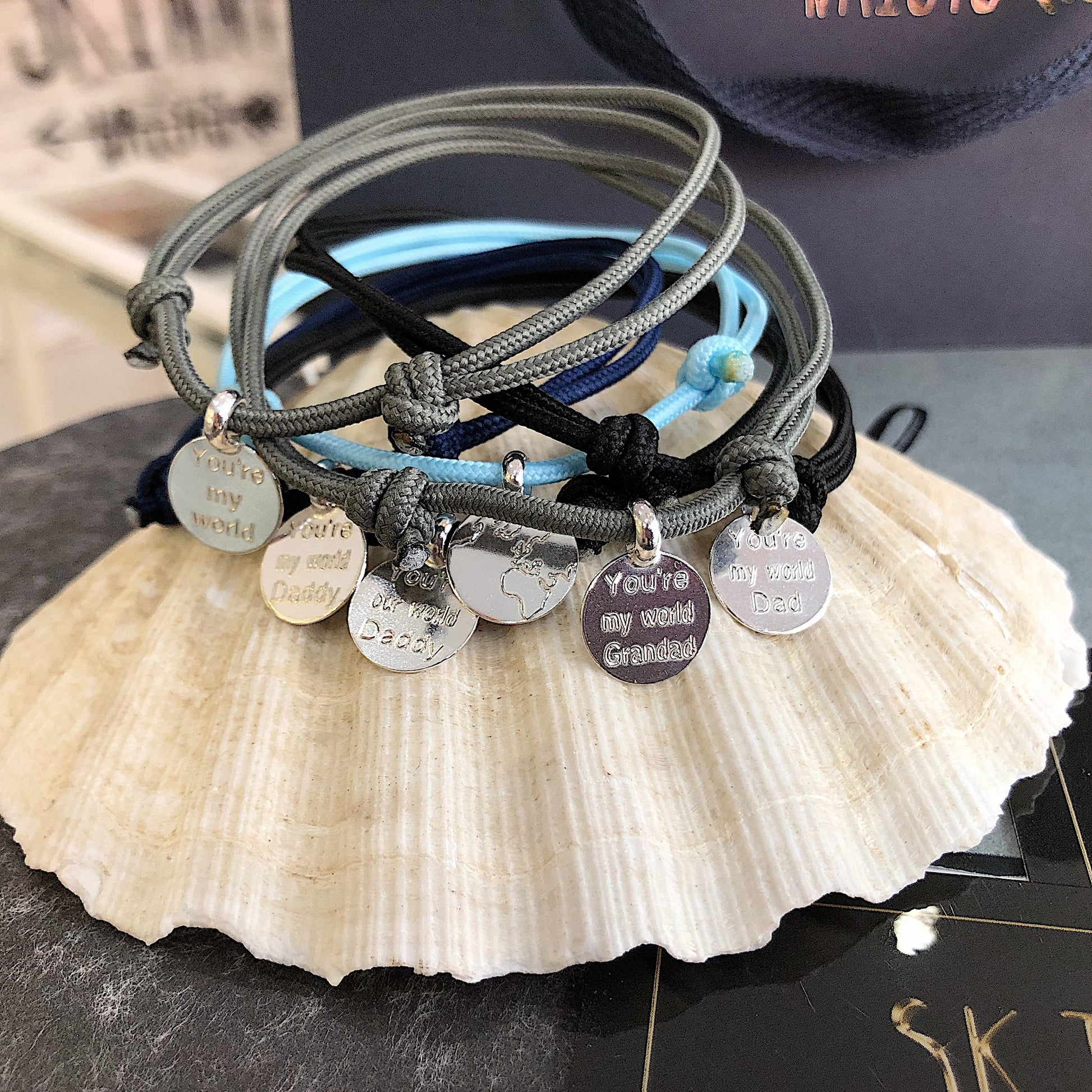 You're My World Rope Bracelet