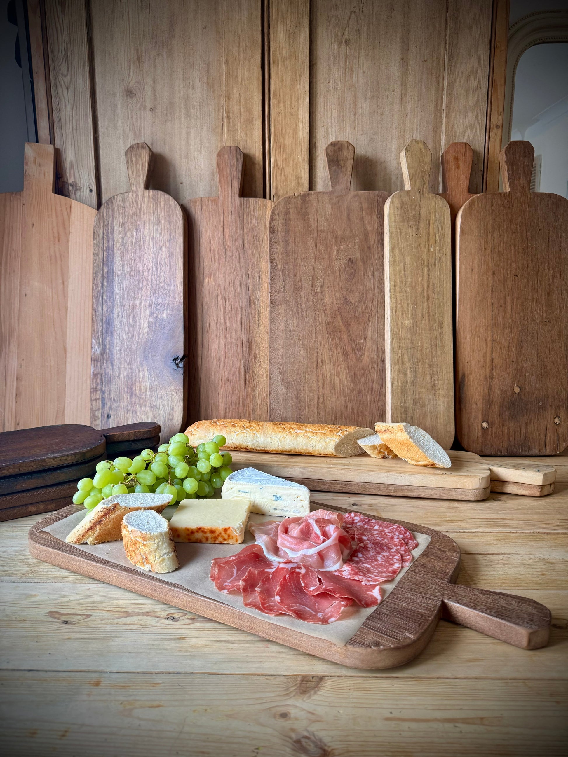 Reclaimed Wood Charcuterie and Serving Board