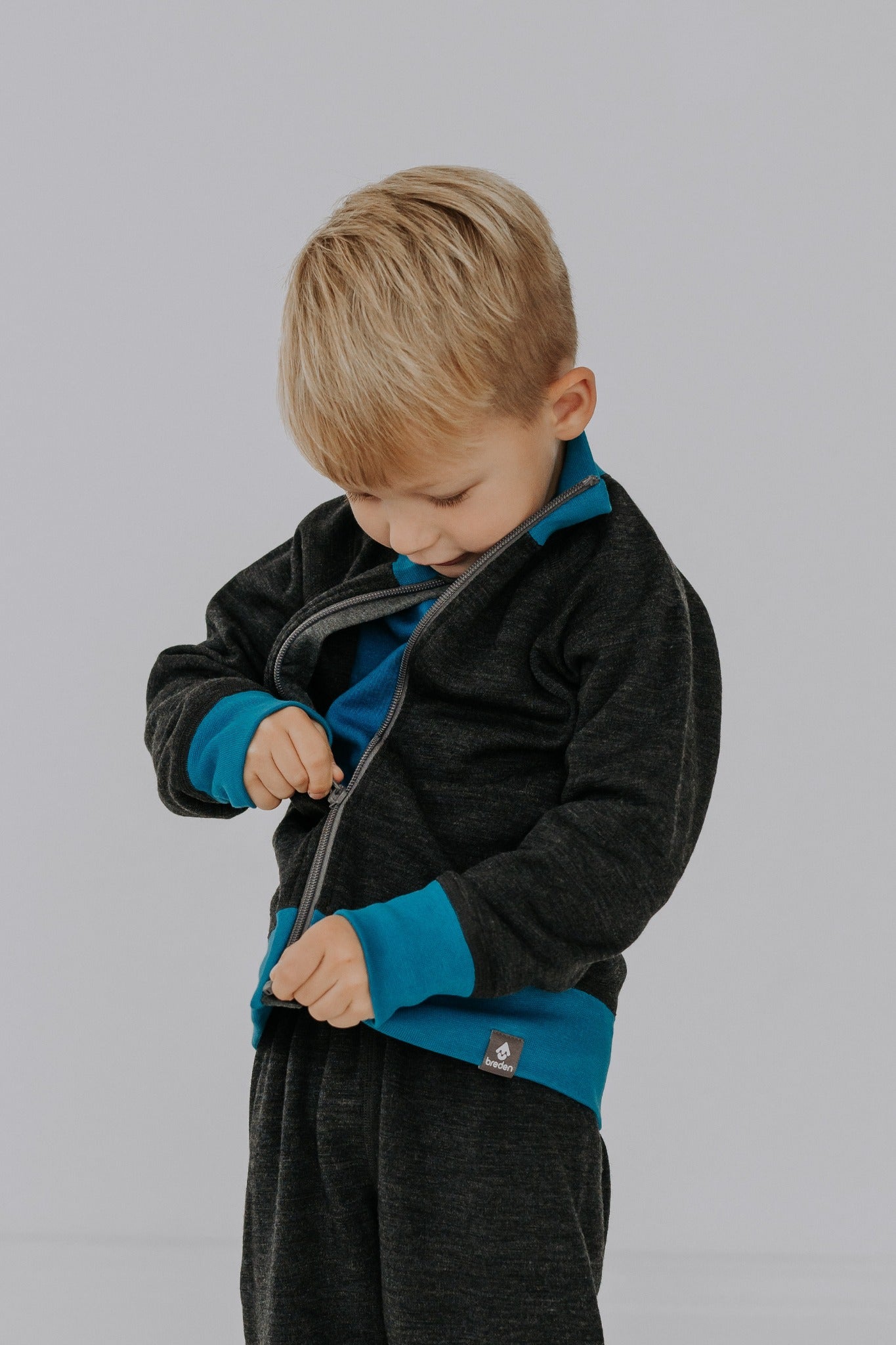 CAMEO Merino Wool Jacket for Kids – Warm & Comfortable Second Layer by Breden at brixbailey.com