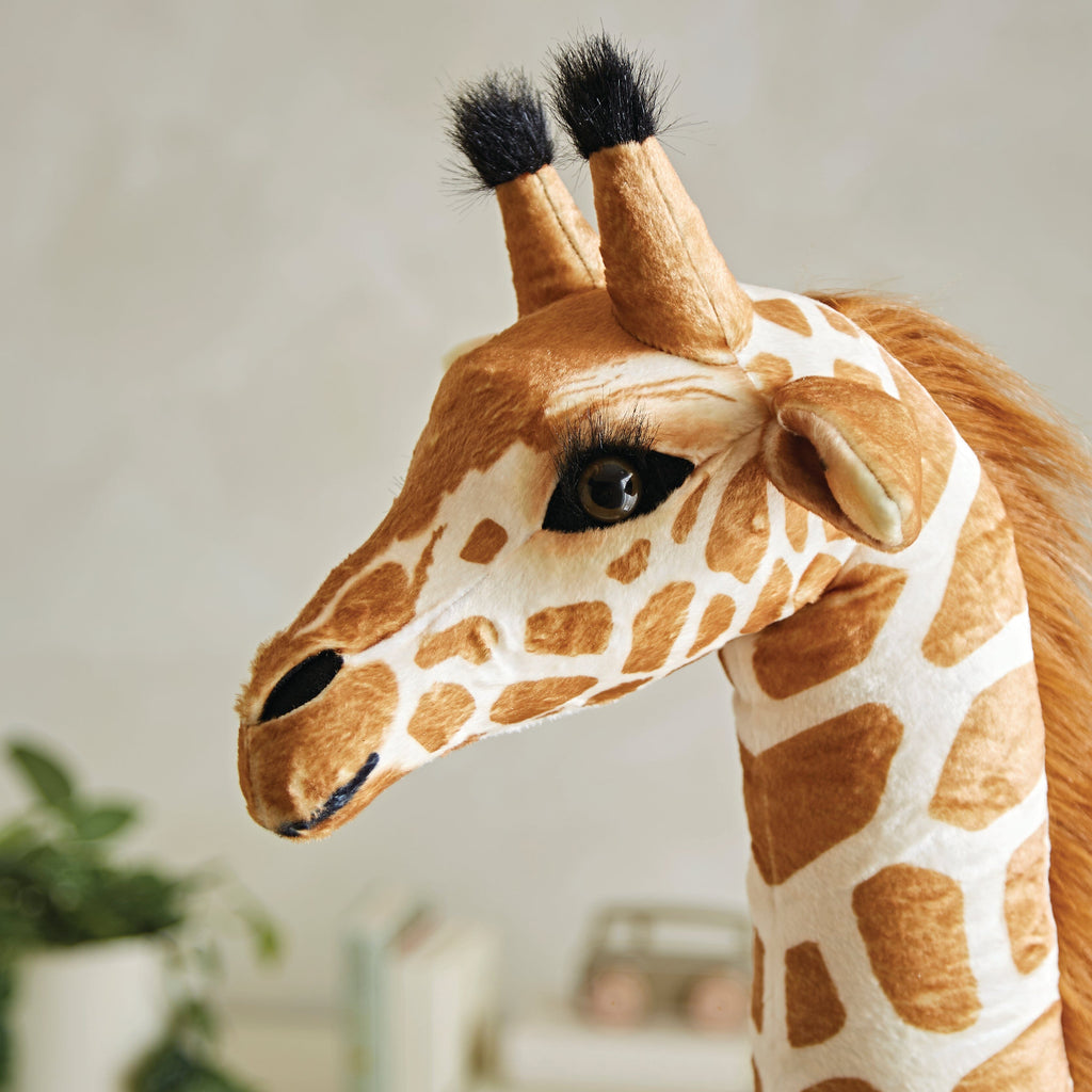 CuddleCo Standing Giraffe Stuffed Animal Toy For Kids
