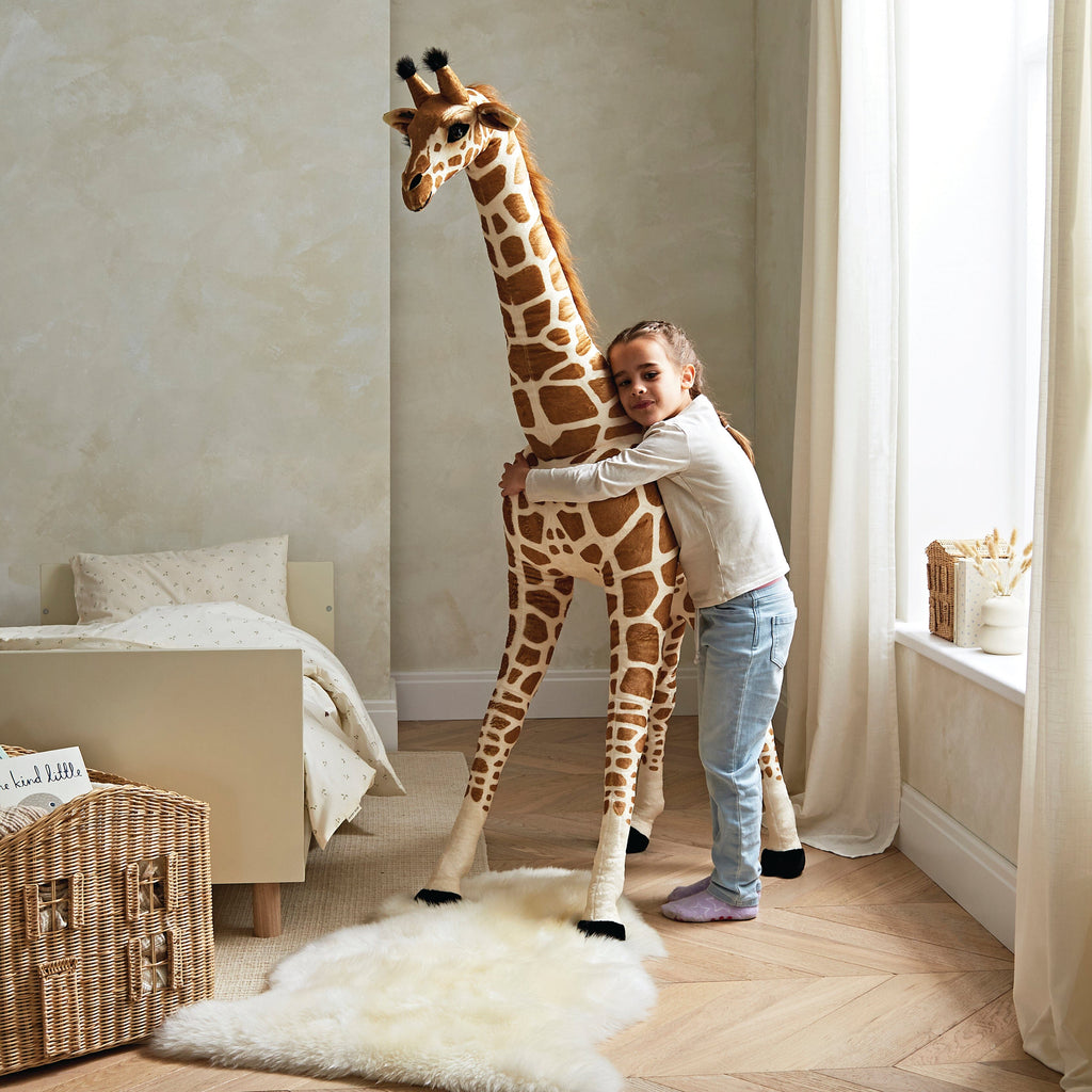 CuddleCo Standing Giraffe Stuffed Animal Toy For Kids