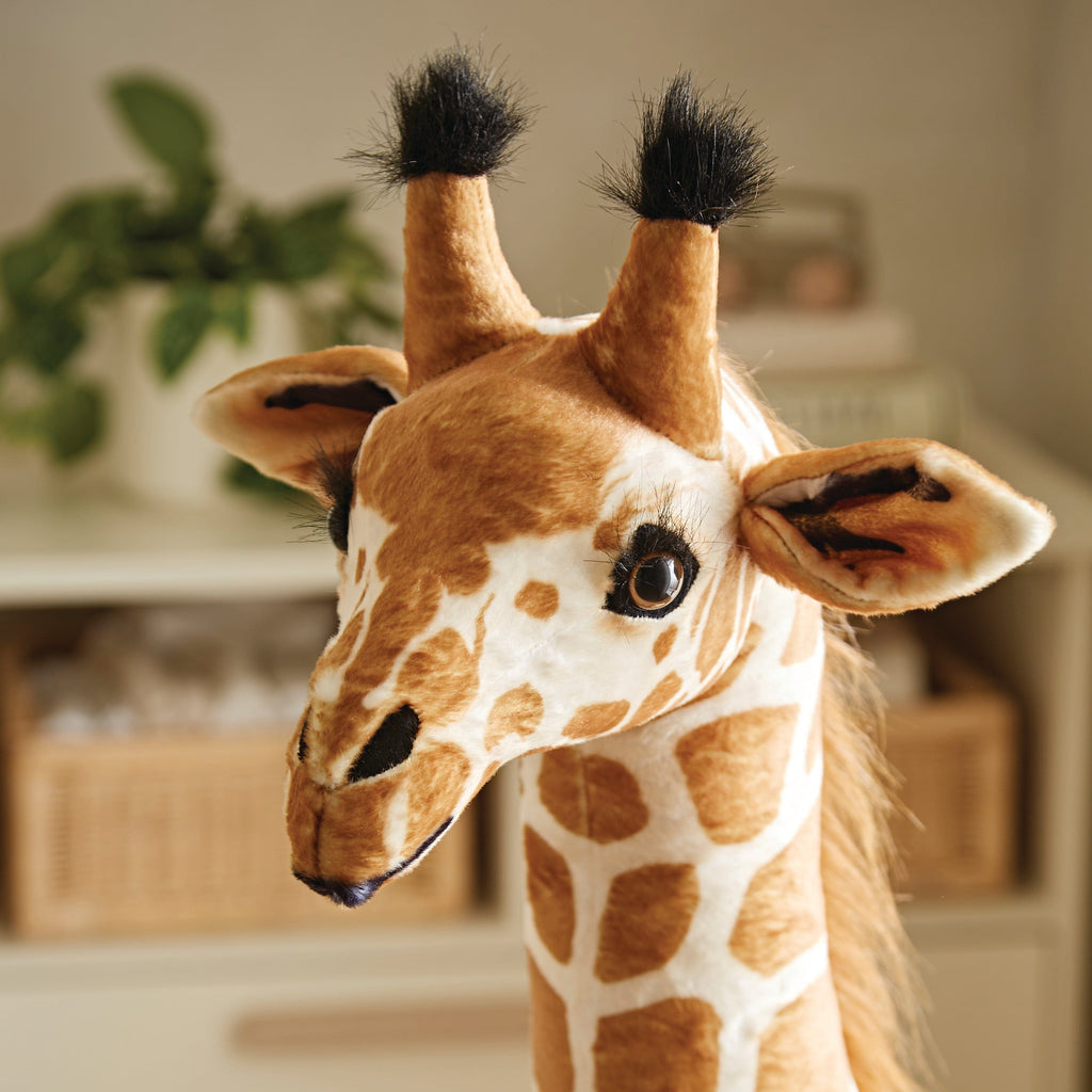 CuddleCo Standing Giraffe Stuffed Animal Toy For Kids