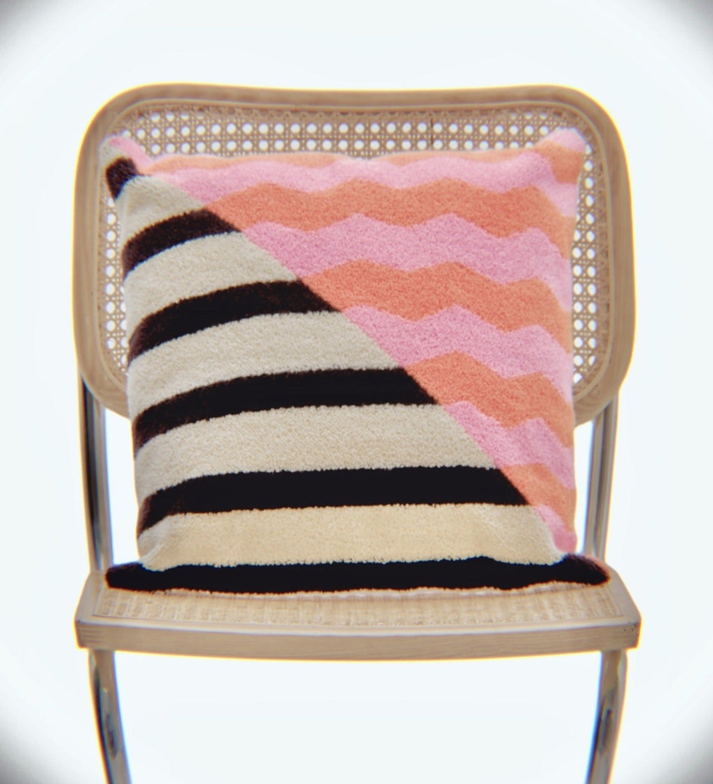 Deconstructed Tufted Cushion