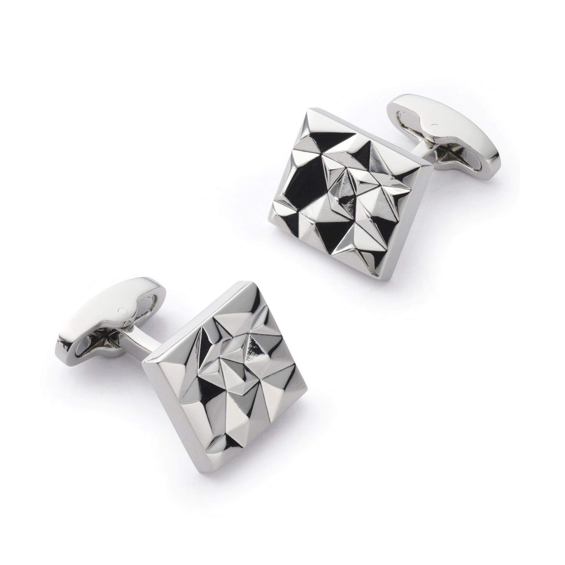 Modernist Silver Cufflinks