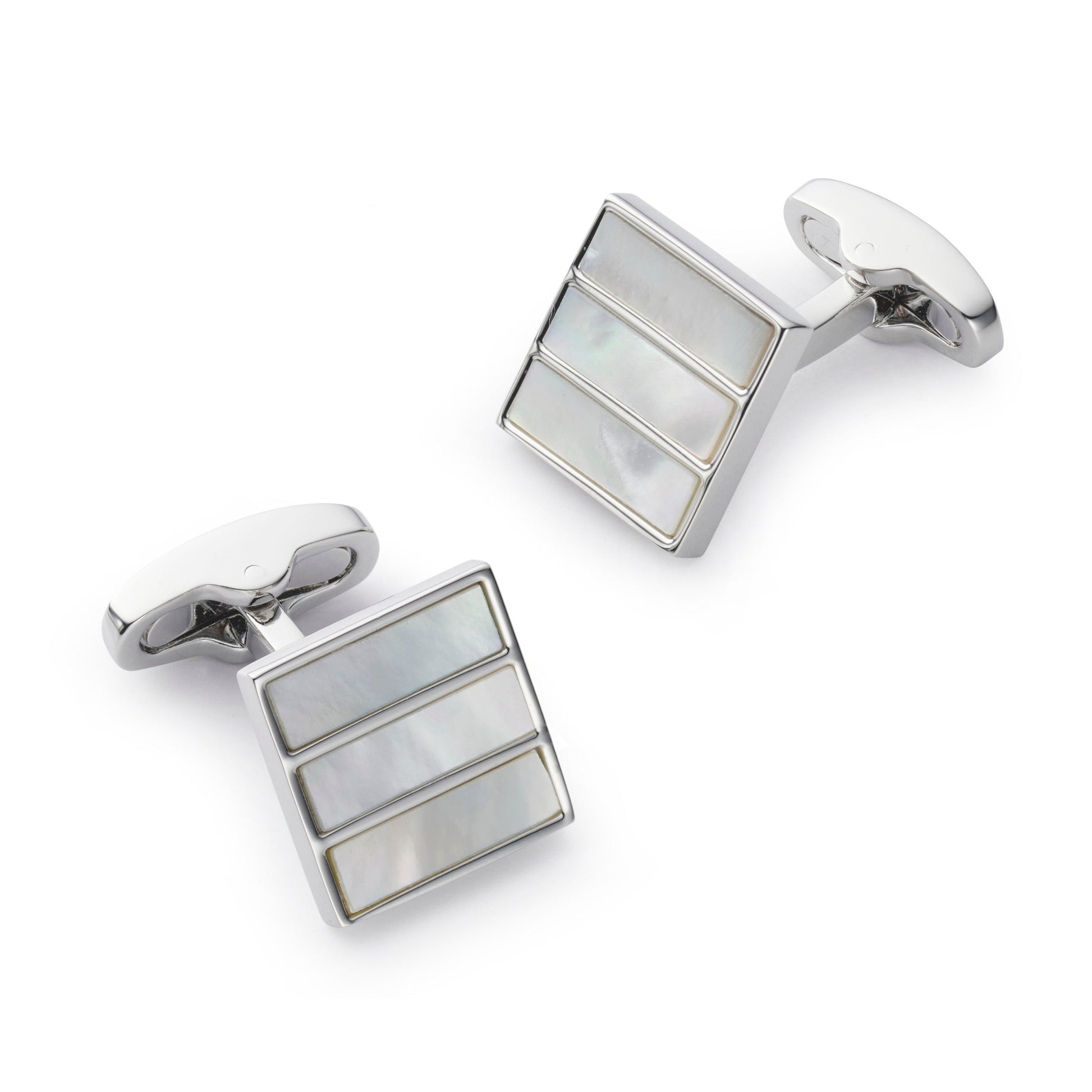 Triptych Mother of Pearl Cufflinks