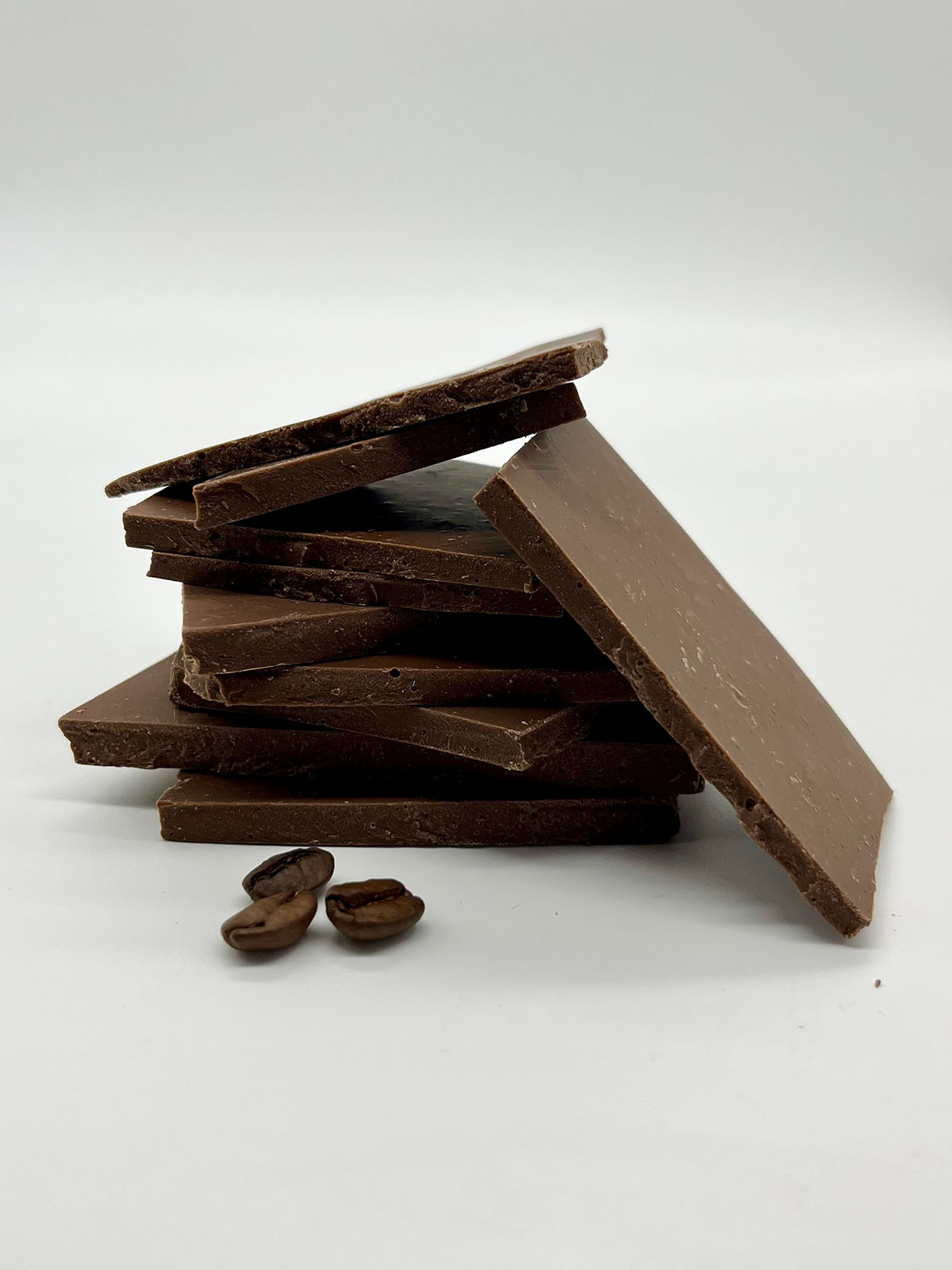Handmade Cafe au Lait Fine Milk Chocolate Shards