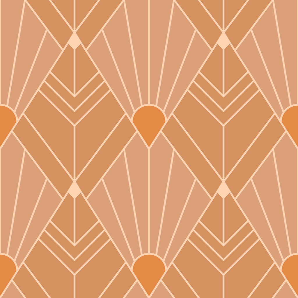 Cameron Art Deco Wallpaper