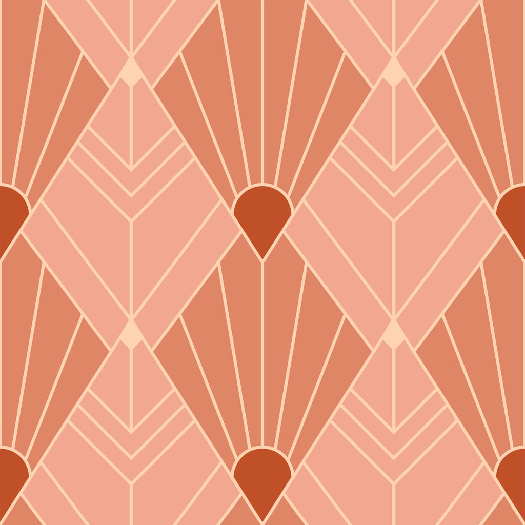 Cameron Art Deco Wallpaper